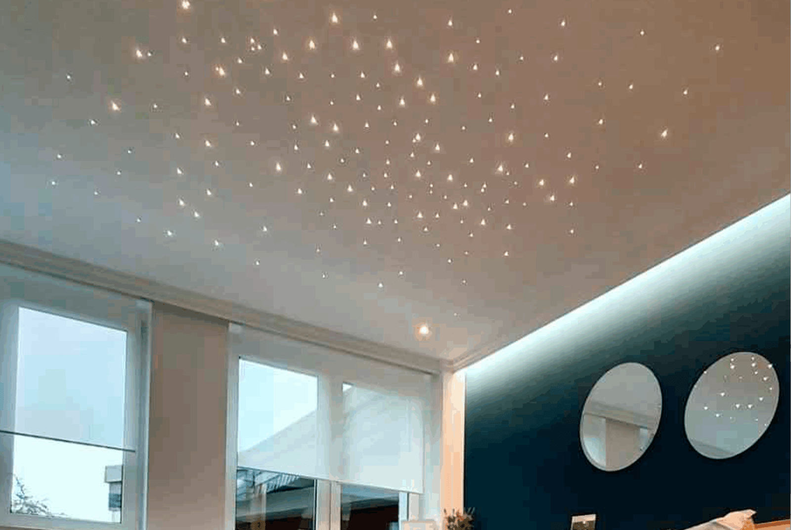 PIXLUM-LED-Sternenhimmel-in-Ausstellung-Plameco-Baer-in-Siegen